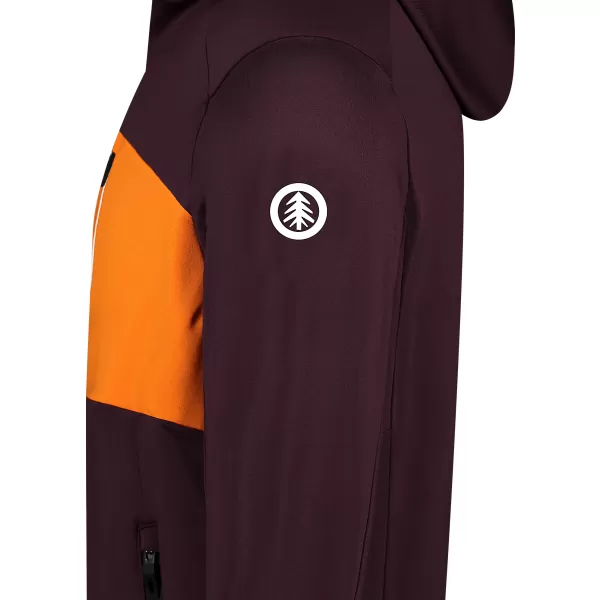  Мъжки суичър powerfleece NORDBLANC BRACKEN NBWFM8286 КАФЯВО 