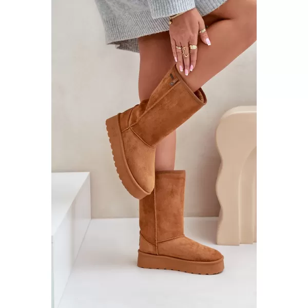  Дамски обувки BIG STAR OO274893 КАФЯВО/БЕЖО Big Star Shoes 
