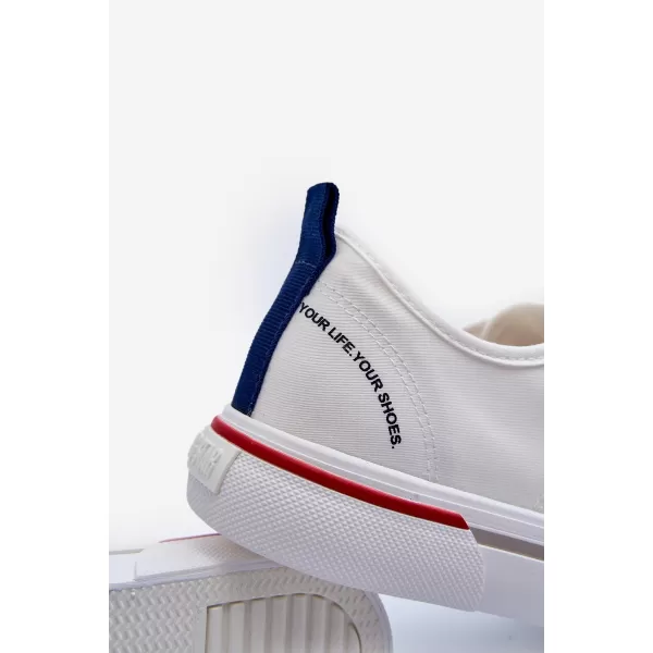  Мъжки кецове BIG STAR LL174204 WHITE Big Star Shoes 