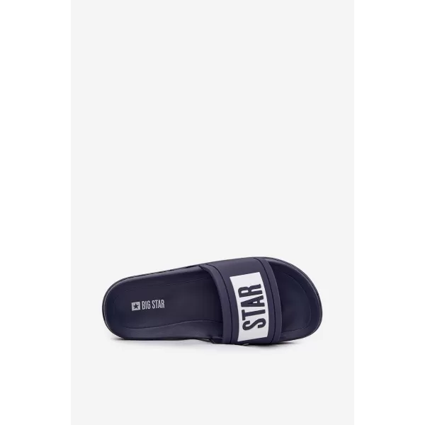  Дамски чехли BIG STAR DD274A265 BLUE Big Star Shoes 