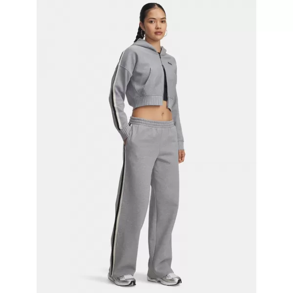  Дамски спортен панталон UNDER ARMOUR ICON HWT FLC PUDDLE PANT 6004851-011 СИВО 