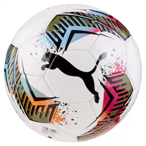  Тренировъчна топка PUMA FUTSAL 2 HS 084343-01 БЯЛО/ГРАНАТ РОЗА/ПРАШЕН АКВА 