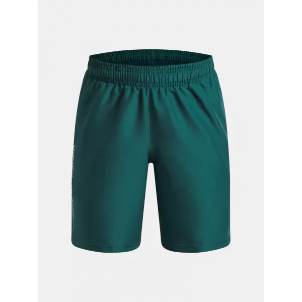  Момчета шорти UNDER ARMOUR UA TECH WOVEN WORDMARK SHORT 1383341-338 ЗЕЛЕНО 