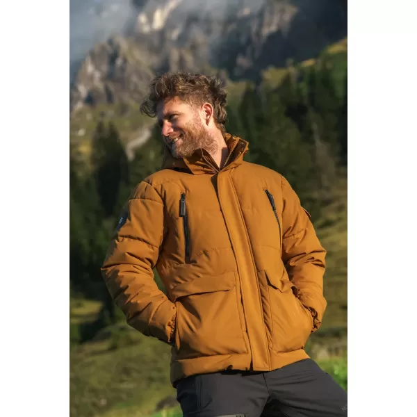  Мъжко зимно яке NORDBLANC FYRN NBWJM8257 КАФЯВОТО НА PUŠTÍK 