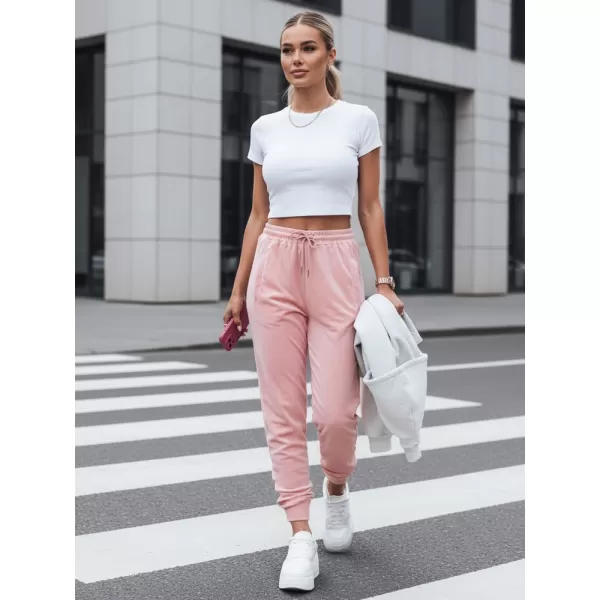  Дамски панталон DSTREET UY2837 РОЗОВО 