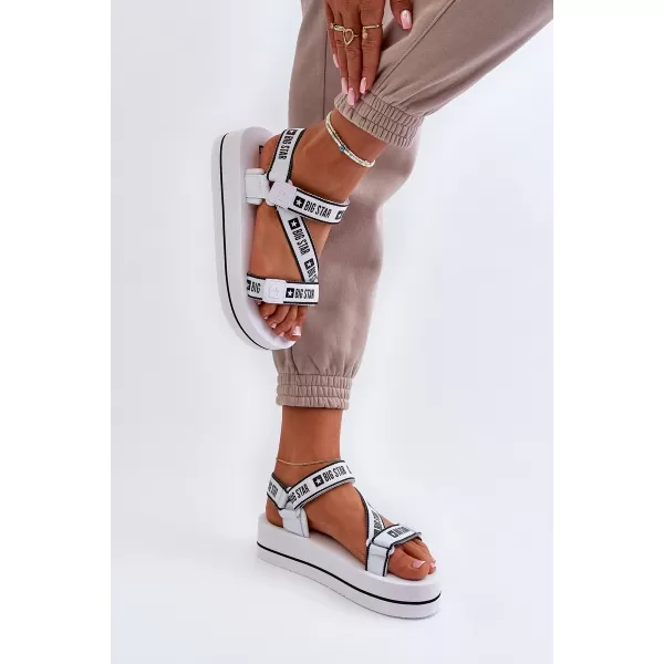  Дамски обувки BIG STAR NN274A526 WHITE Big Star Shoes 