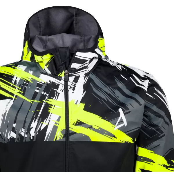  Мъжко първокласно яке софтшел ALTISPORT VOJ/ALM039JACK01 ЧЕРНО И ЖЪЛТО 