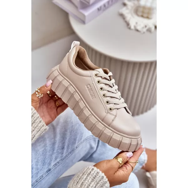  Дамски обувки BIG STAR MM274618 BEIGE Big Star Shoes 