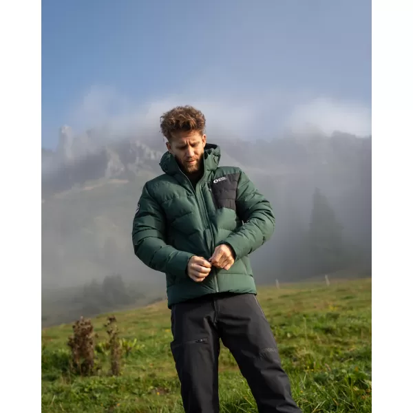  Мъжко зимно яке NORDBLANC BRAMBLE NBWJM8258 ТЪМНО ЗЕЛЕНО 