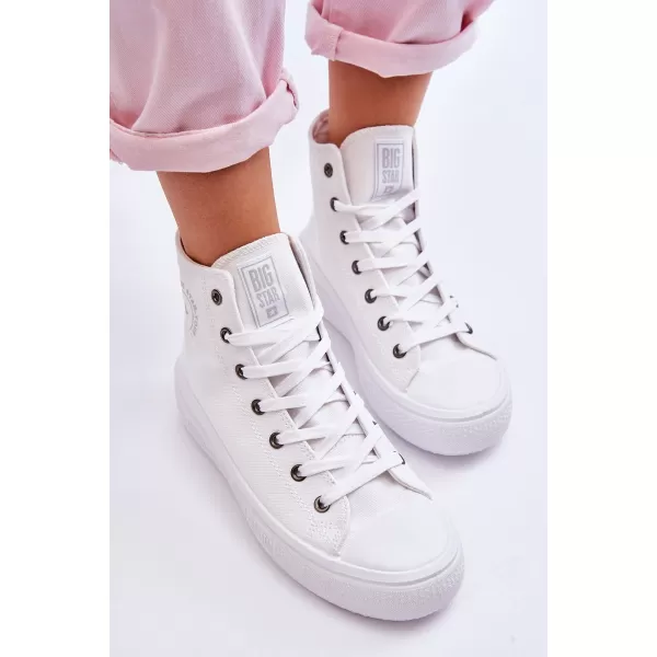  Дамски маратонки BIG STAR LL274A183 WHITE Big Star Shoes 