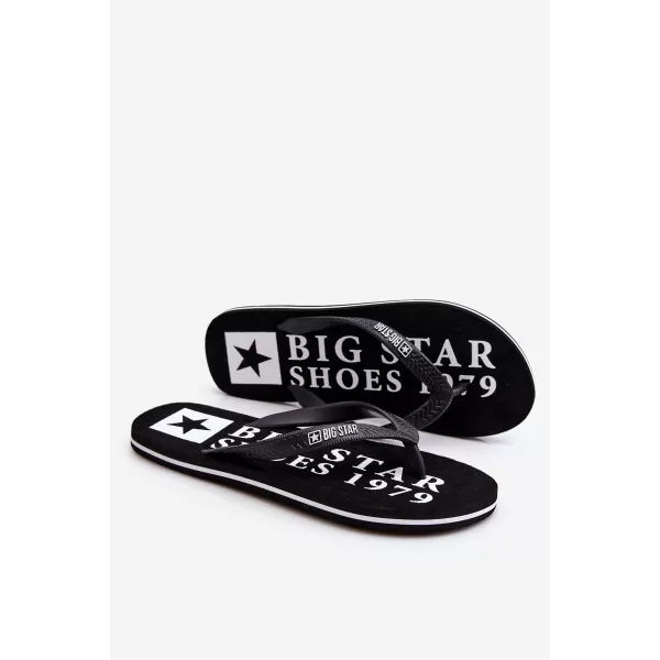  Мъжки джапанки BIG STAR LL174444 BLACK Big Star Shoes 