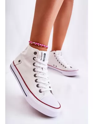 Дамски маратонки BIG STAR DD274332 WHITE Big Star Shoes