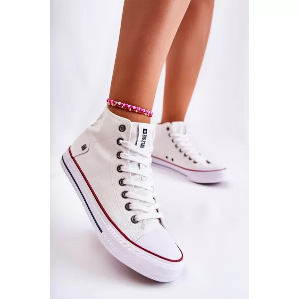  Дамски маратонки BIG STAR DD274332 WHITE Big Star Shoes 