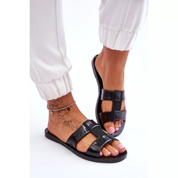  Дамски чехли ZAXY JJ285263 ЧЕРЕН 