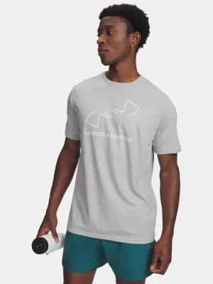 Мъжка тениска UNDER ARMOUR UA GL FOUNDATION UPDATE SS 1382915-069 СИВО