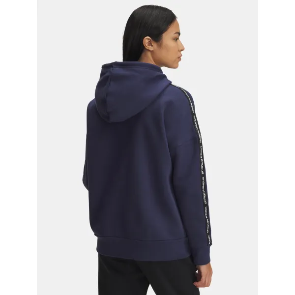  Дамски суичър UNDER ARMOUR ICON FLEECE TAPED HDY 6003708-403 СИНЬО 