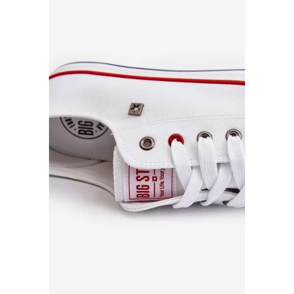  Мъжки кецове BIG STAR NN174301 WHITE Big Star Shoes 