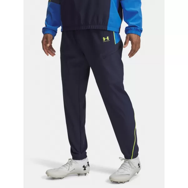  Мъжки спортен панталон UNDER ARMOUR M CHALLENGER WARM-UP PN 6004046-403 СИНЬО 