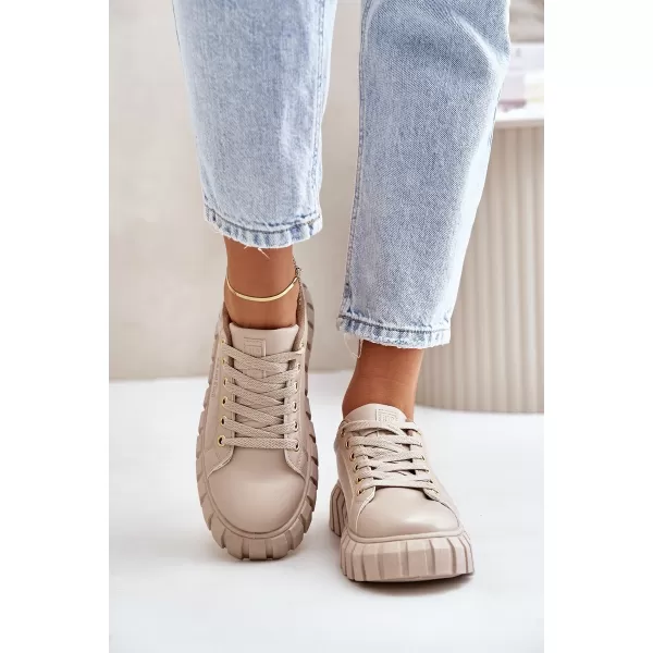  Дамски обувки BIG STAR MM274618 BEIGE Big Star Shoes 
