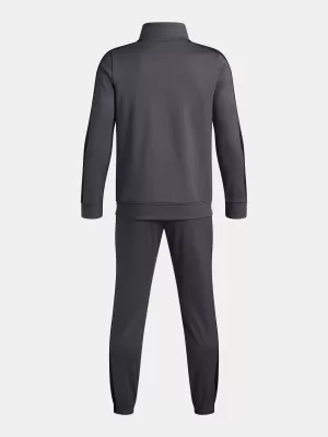 Комплект за момчета UNDER ARMOUR UA RIVAL KNIT TRACK SUIT 1363290-025 СИВО