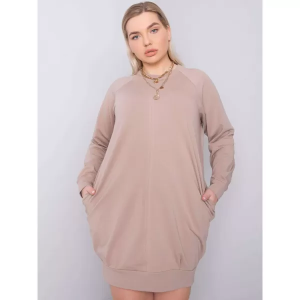  Рокля BASIC FEEL GOOD RV-SK-6296.99 ТЪМНО БЕЖОВО 