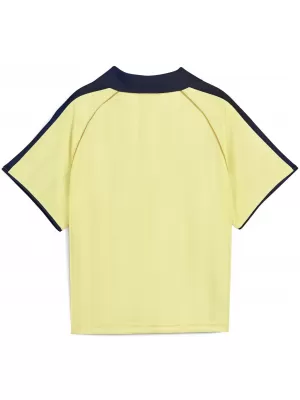 Дамска функционална тениска PUMA T7 RELAXED FOOTBALL JERSEY 632157-35 ЗЛАТНА ЛУНА