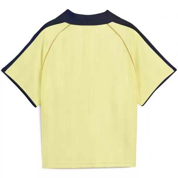  Дамска функционална тениска PUMA T7 RELAXED FOOTBALL JERSEY 632157-35 ЗЛАТНА ЛУНА 