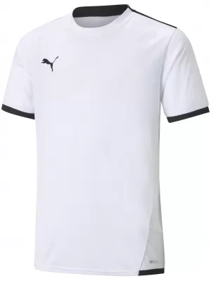 Детска функционална тениска PUMA TEAMLIGA JERSEY JR 704925-04 БЯЛА ПУМА/ЧЕРНА ПУМА