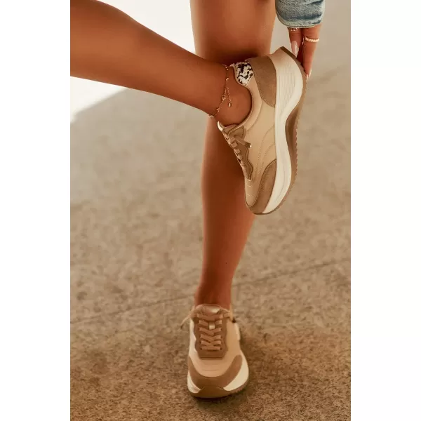  Дамски маратонки BIG STAR RR274A345 BEIGE Big Star Shoes 