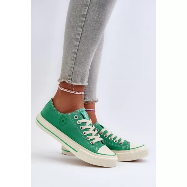  Дамски маратонки BIG STAR NN274240 GREEN Big Star Shoes 