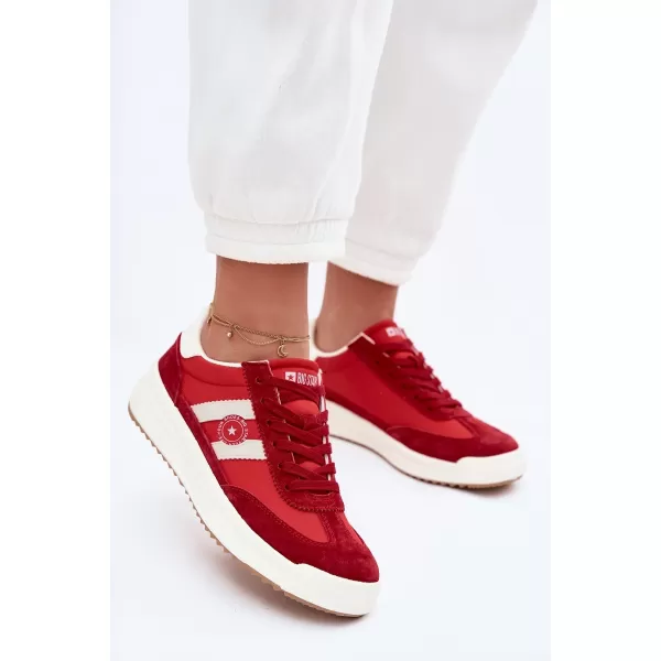  Дамски маратонки BIG STAR TT274158 RED Big Star Shoes 