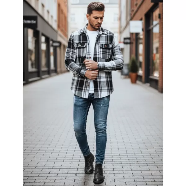  Мъжка риза DSTREET DX2675 ЧЕРЕН 