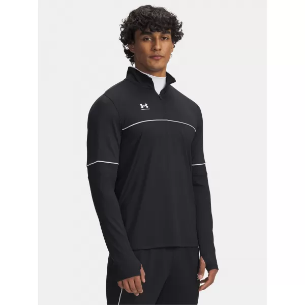  Мъжка тениска UNDER ARMOUR M CHALLENGER TRAINING QZ 6004043-001 ЧЕРЕН 