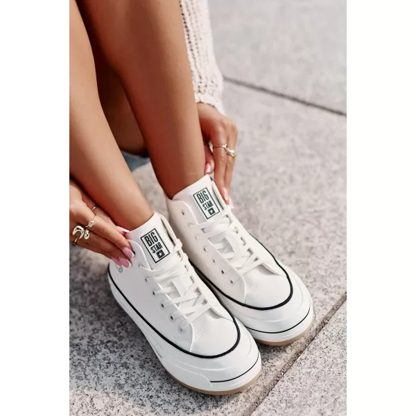  Дамски маратонки BIG STAR OO274061 WHITE Big Star Shoes 