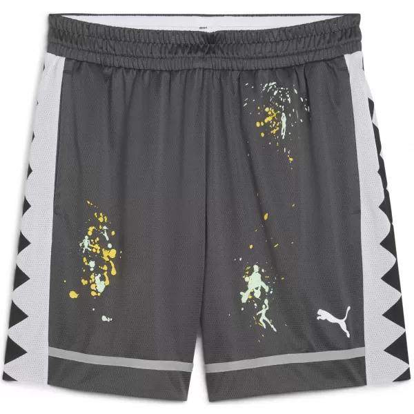  Мъжки шорти PUMA PITP ALL JAWS 6.5" SHORT 632918-01 ТЪМНО СИВО 