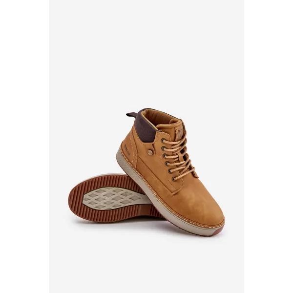  Мъжки обувки BIG STAR OO174561 BROWN/BEIGE Big Star Shoes 
