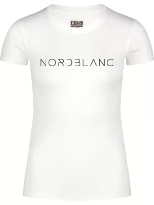 Дамска тениска NORDBLANC GRASS NBSLT8169 БЯЛО