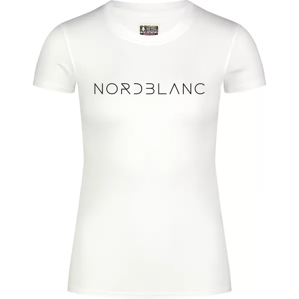  Дамска тениска NORDBLANC GRASS NBSLT8169 БЯЛО 