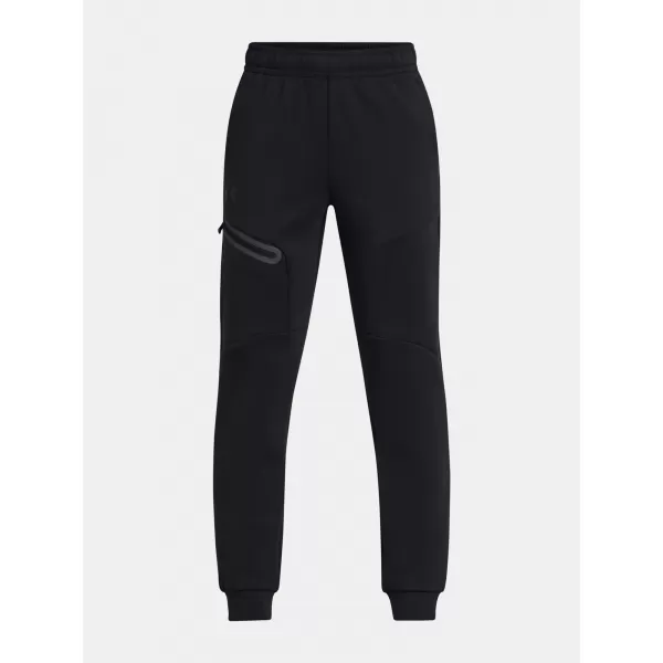  Спортни панталони за момчета UNDER ARMOUR UA B UNSTOPPABLE FLC JOGGER 1386689-001 ЧЕРЕН 