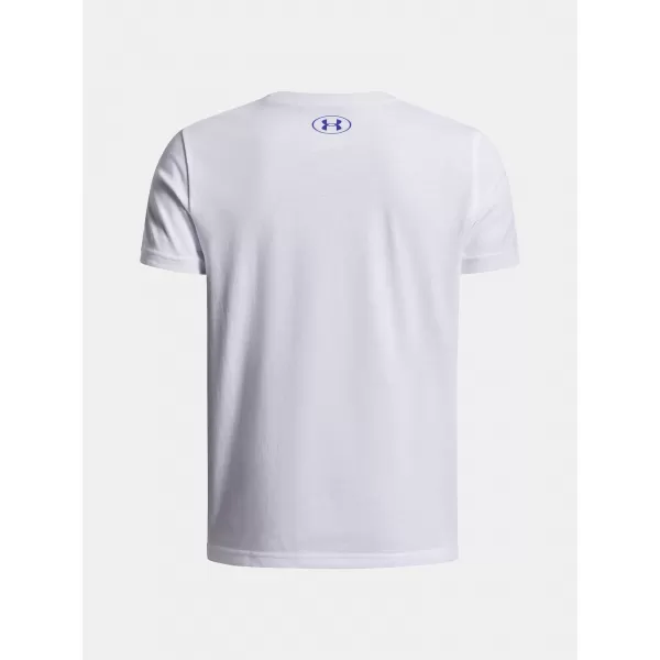  Момчешка тениска UNDER ARMOUR UA B BOXED SPORTS UPDATE SS 1388672-100 БЯЛО 
