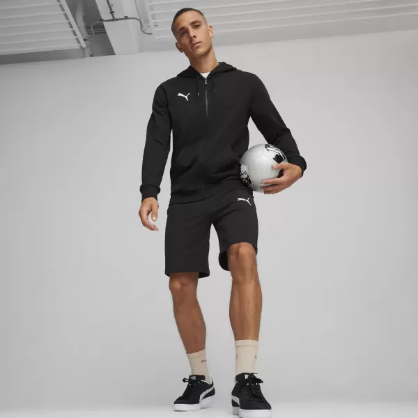  Мъжки суичър PUMA TEAMGOAL CASUALS HOODED JACK 658595_03 ПУМА ЧЕРНА/ПУМА БЯЛА 