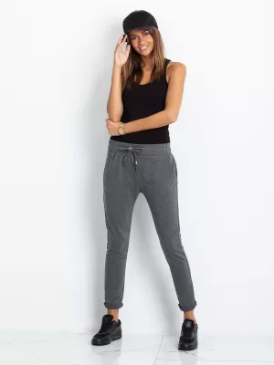 Дамски спортен панталон BASIC FEEL GOOD RV-DR-3698.09X ТЪМНО СИВО