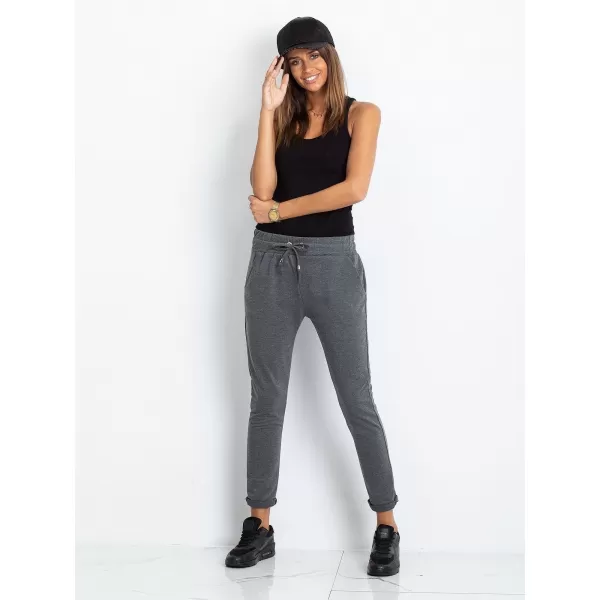  Дамски спортен панталон BASIC FEEL GOOD RV-DR-3698.09X ТЪМНО СИВО 