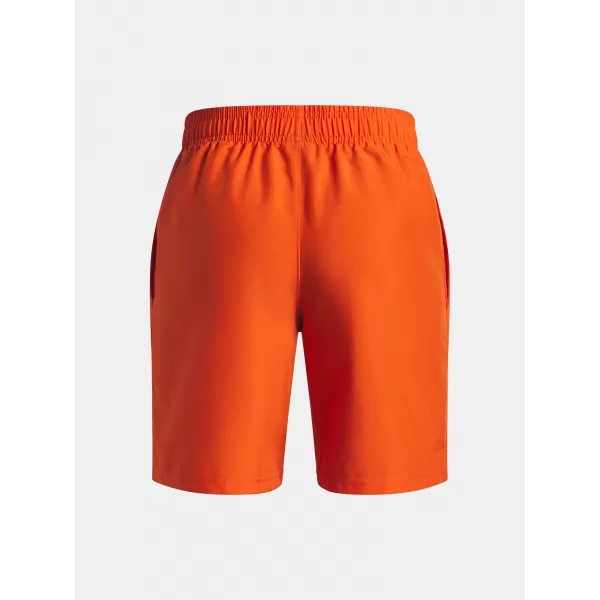 Къси панталонки за момчета UNDER ARMOUR UA TECH WOVEN WORDMARK SHORT 1383341-844 ОРАНЖЕВО 