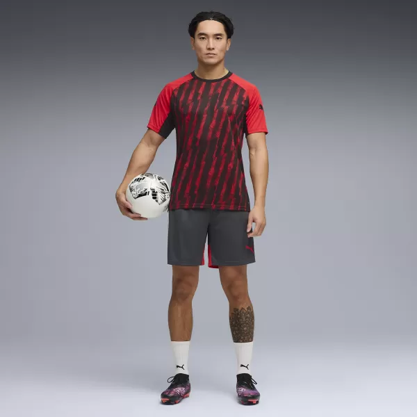  Мъжка функционална тениска PUMA INDIVIDUALLIGA GRAPH JERSEY 660578_01 ПУМА ЧЕРВЕНО/ПУМА БЯЛО 