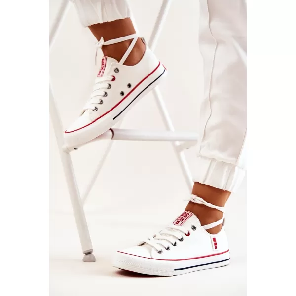 Дамски маратонки BIG STAR JJ274123 WHITE Big Star Shoes 