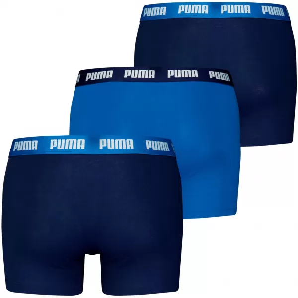  Мъжки боксерки PUMA MEN EVERYDAY BOXER 3P 938327-04 СИНЬО КОМБО 