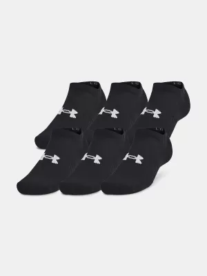 Чорапи UNDER ARMOUR UNISEX UA TC NO SHOW (3 PÁRY) 1386313-001 ЧЕРЕН