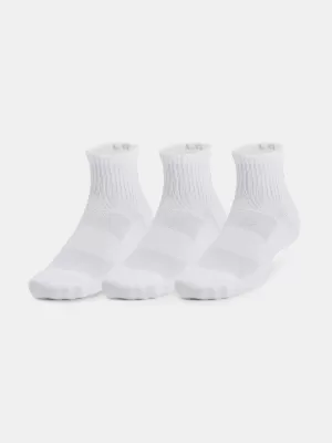 Чорапи UNDER ARMOUR UNISEX UA TC QTR (3 PÁRY) 1386372-100 БЯЛО