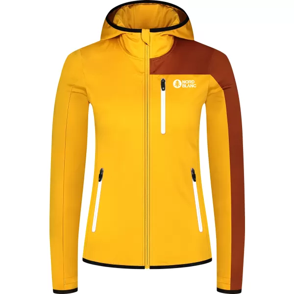  Дамски суичър powerfleece NORDBLANC RIVA NBWFL8292 КЕХЛИБАР 
